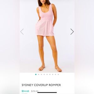 SYDNEY COVERUP ROMPER / Medium